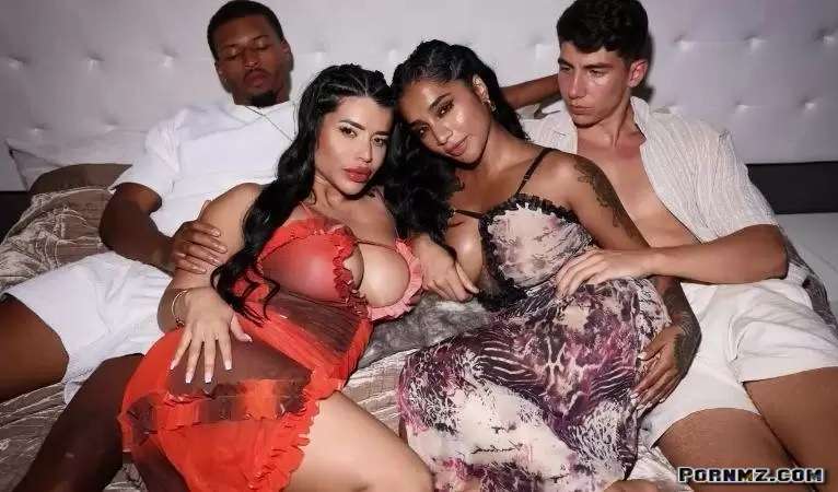 Sara Retali Yasmina Khan – Boyfriend Swap Interracial Rough Sex